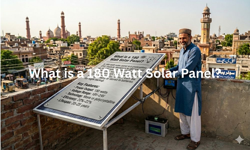 What is a 180 Watt Solar Panel?
