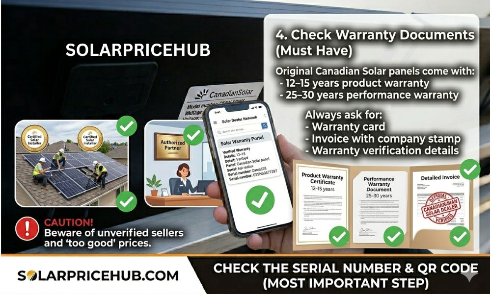 Check Warranty Documents (Must Have)