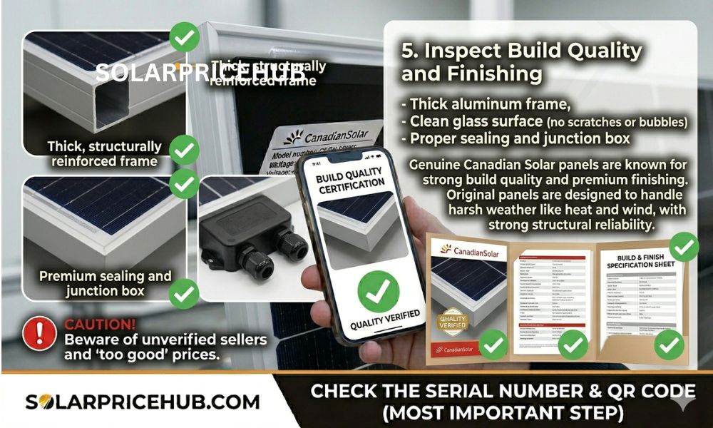 5. Inspect Build Quality and Finishing