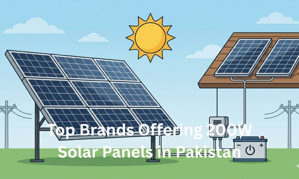 Top Brands Offering 200W Solar Panels in Pakistan