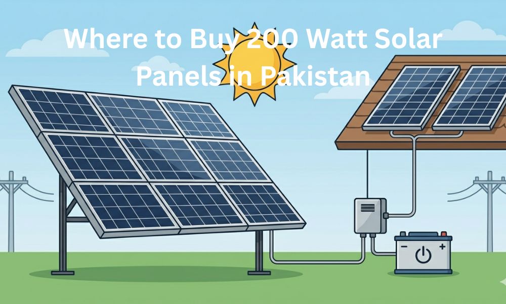Where to Buy 200 Watt Solar Panels in Pakistan