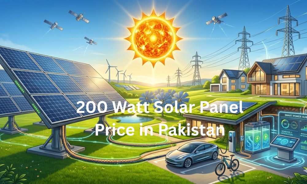 200 Watt Solar Panel Price in Pakistan