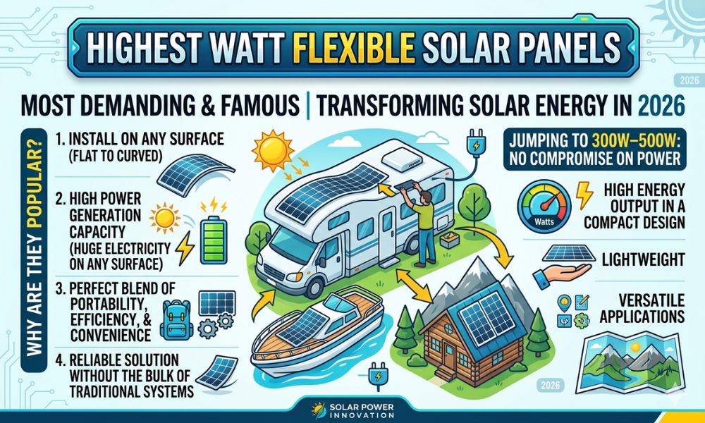 Highest Watt Flexible Solar Panel Prices