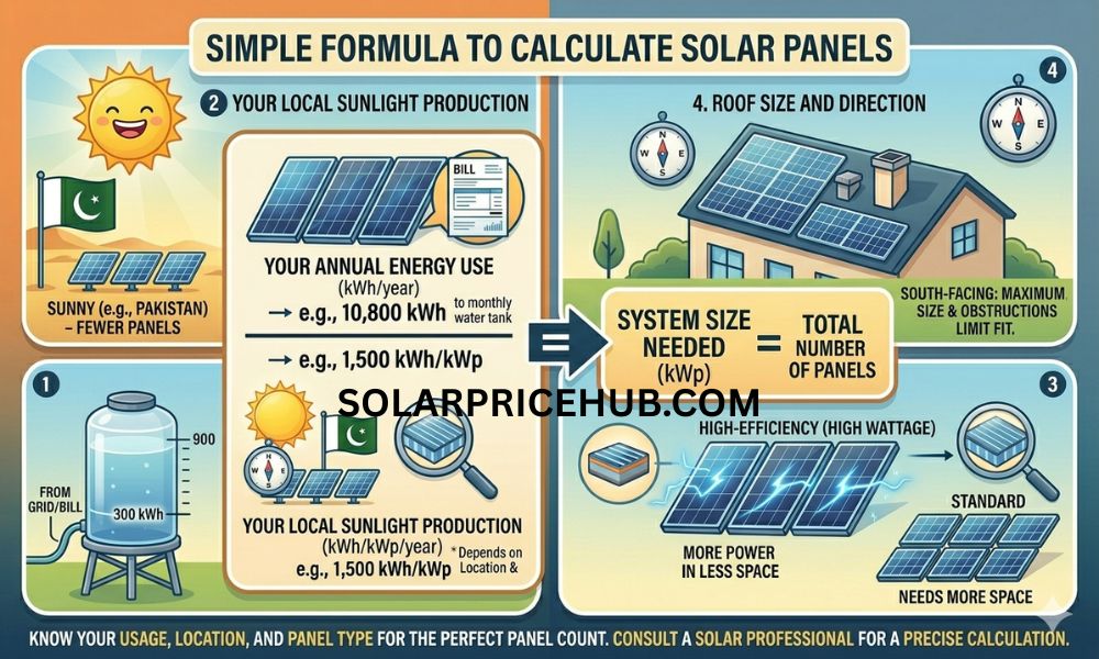 How Many Panels for Different House Sizes