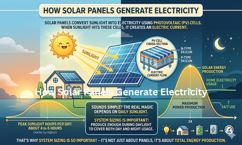 How Solar Panels Generate Electricity