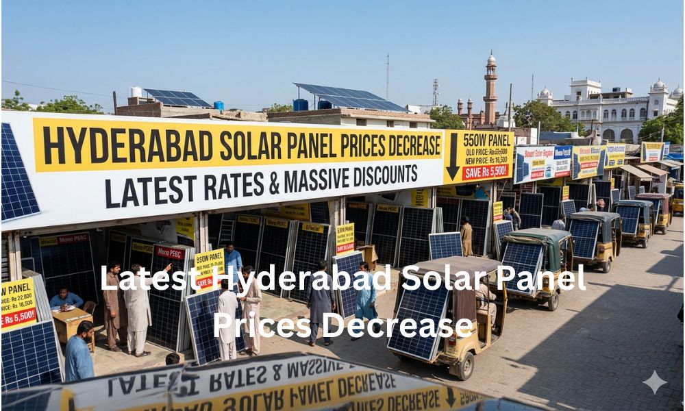 Hyderabad Solar Panel Prices Decrease