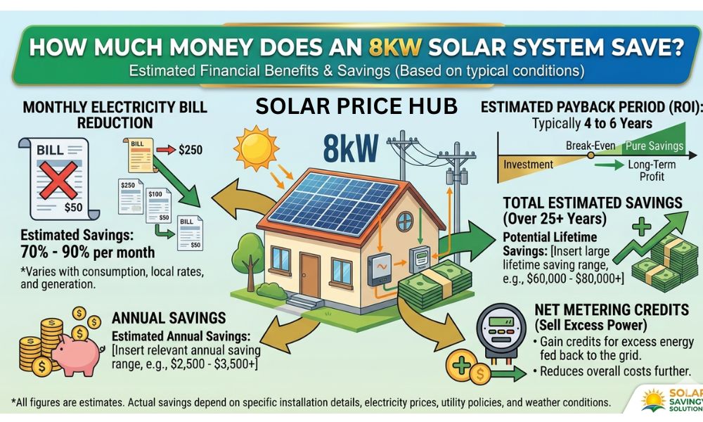How Much Money Does an 8kw Solar System Save?