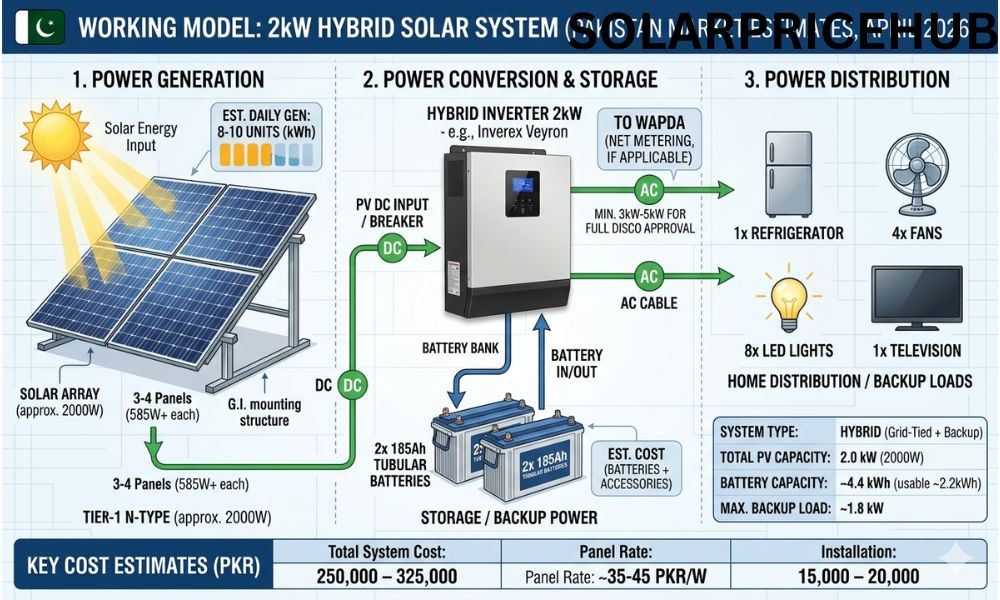 2kw Solar System Price in Pakistan