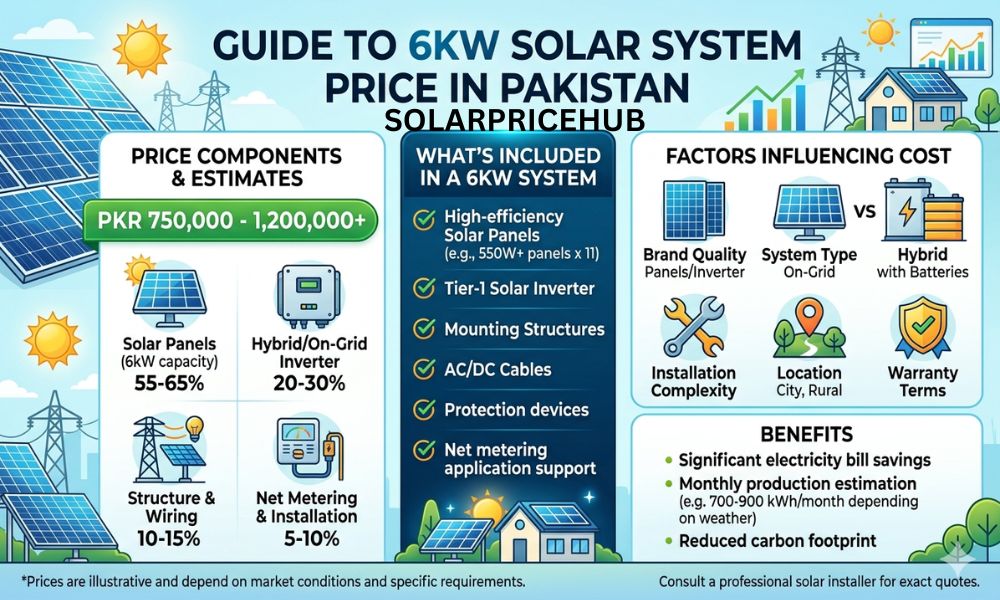 6kw Solar System Price in Pakistan
