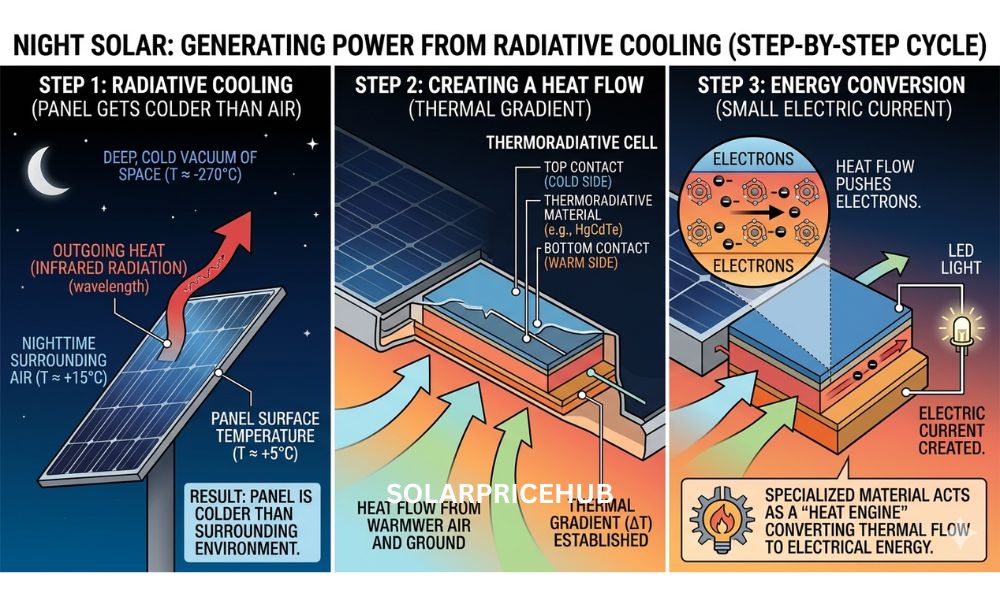 How Do Solar Panels Work at Night?