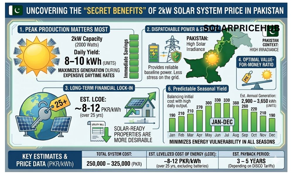 Secret Benefits Of 2kw Solar System Price in Pakistan