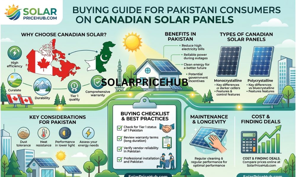 Buying Guide for Pakistani Consumers on Canadian Solar Panels