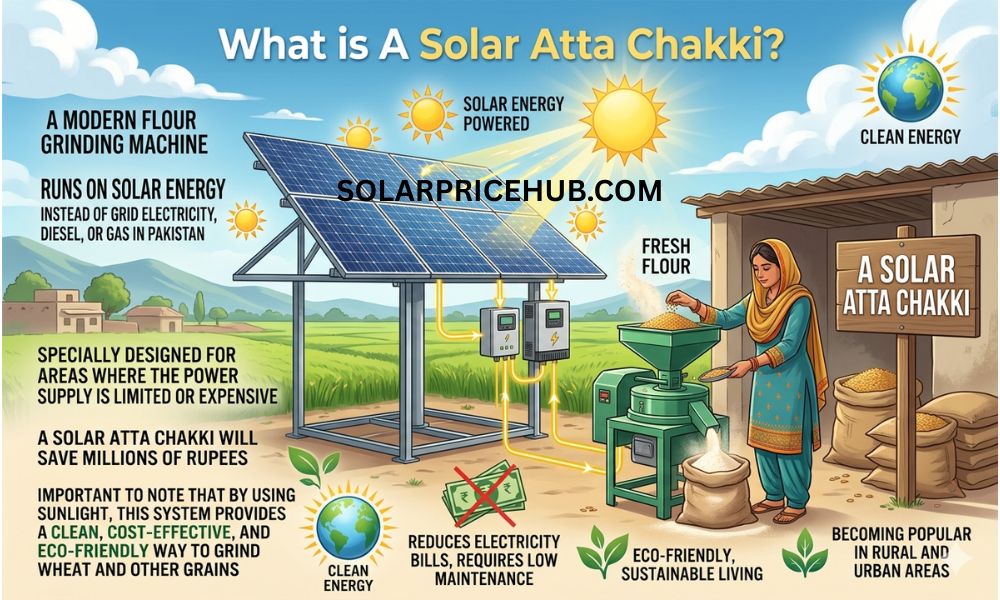 What is A Solar Atta Chakki?