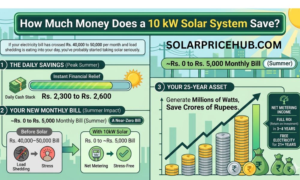 How Much Money Does a 10 kW Solar System Save?