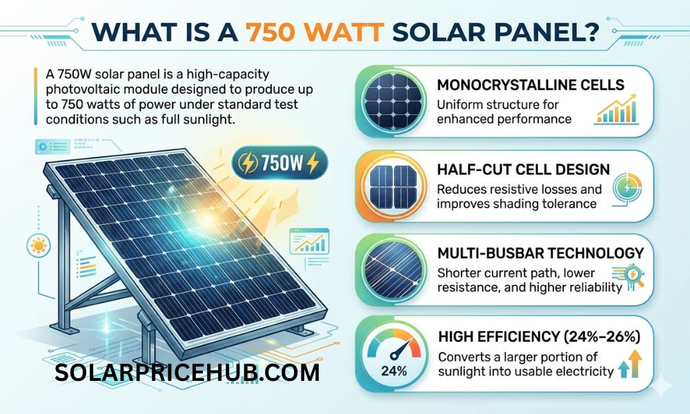 What is a 750 Watt Solar Panel?