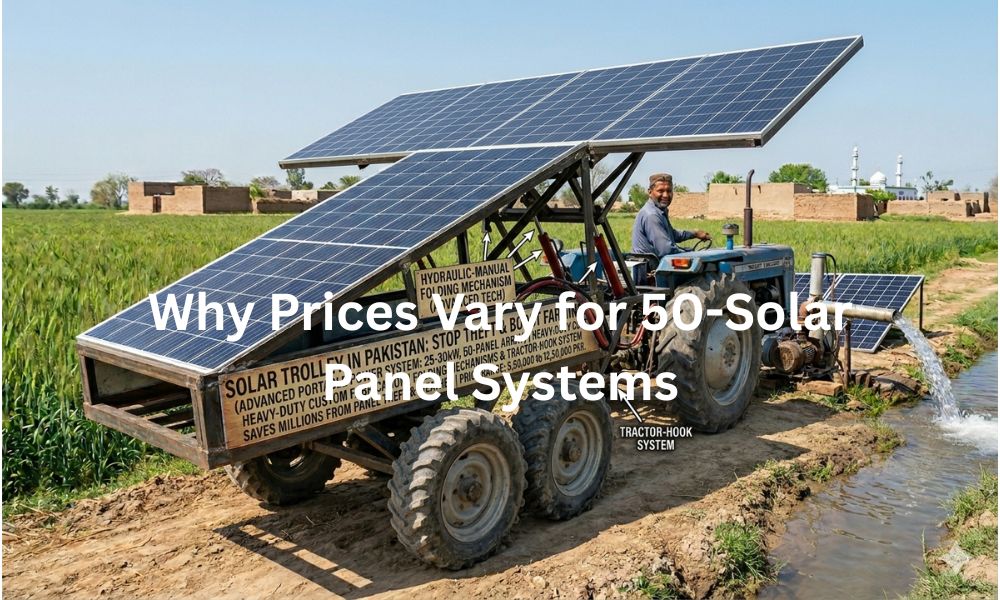 Why Prices Vary for 50-Solar Panel Systems