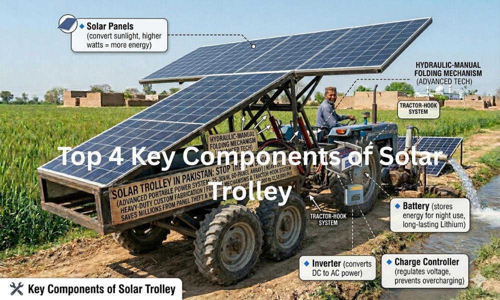 Top 4 Key Components of Solar Trolley