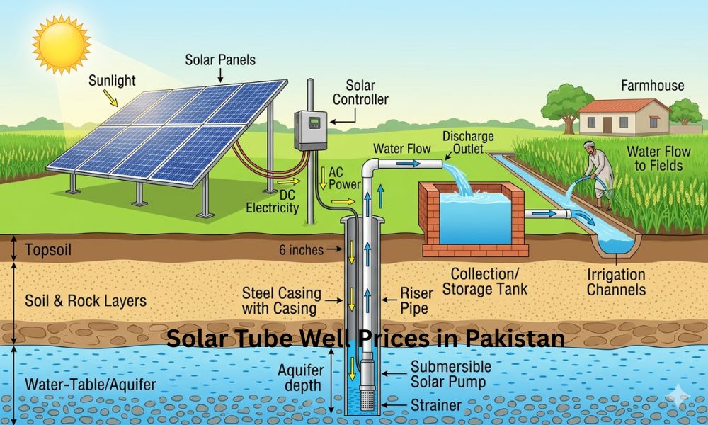 Solar Tube Well Prices in Pakistan