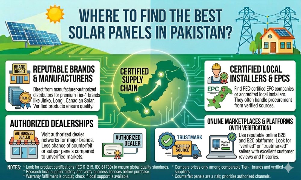 Where To Find The Best Solar Panels in Pakistan?
