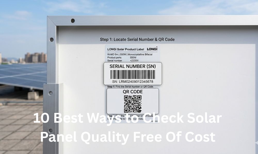 The 10 Best Ways to Check Solar Panel Quality Free Of Cost