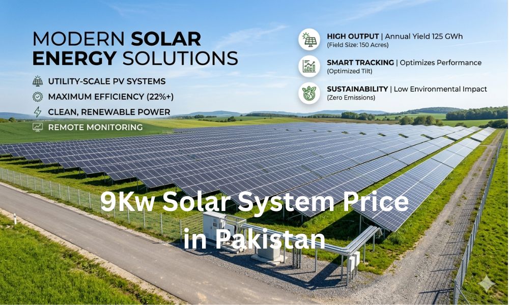 9Kw Solar System Price in Pakistan