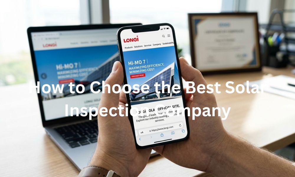 How to Choose the Best Solar Inspection Company