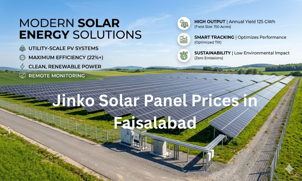 Jinko Solar Panel Prices in Faisalabad