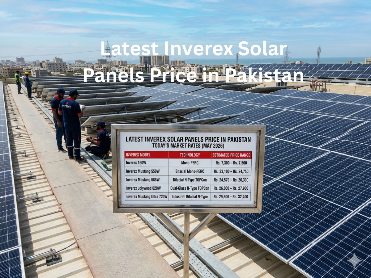 Latest Inverex Solar Panels Price in Pakistan