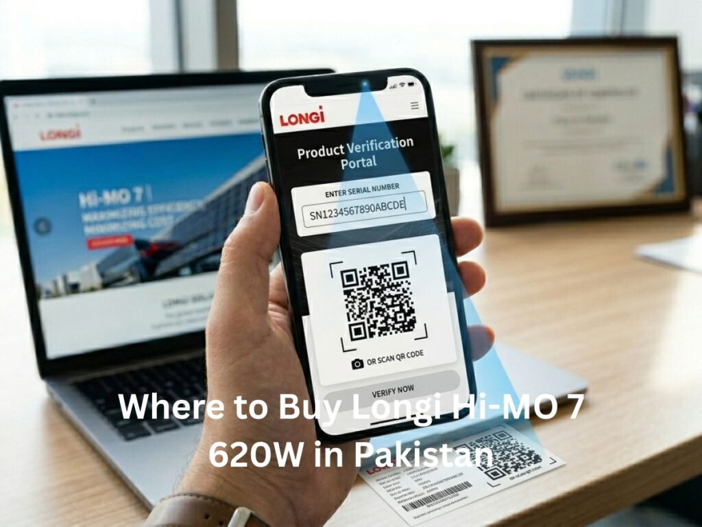 Where to Buy Longi Hi-MO 7 620W in Pakistan