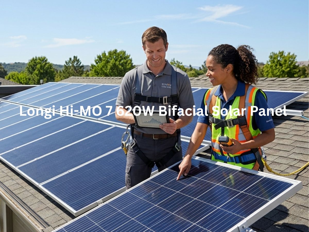 Longi Hi-MO 7 620W Bifacial Solar Panel