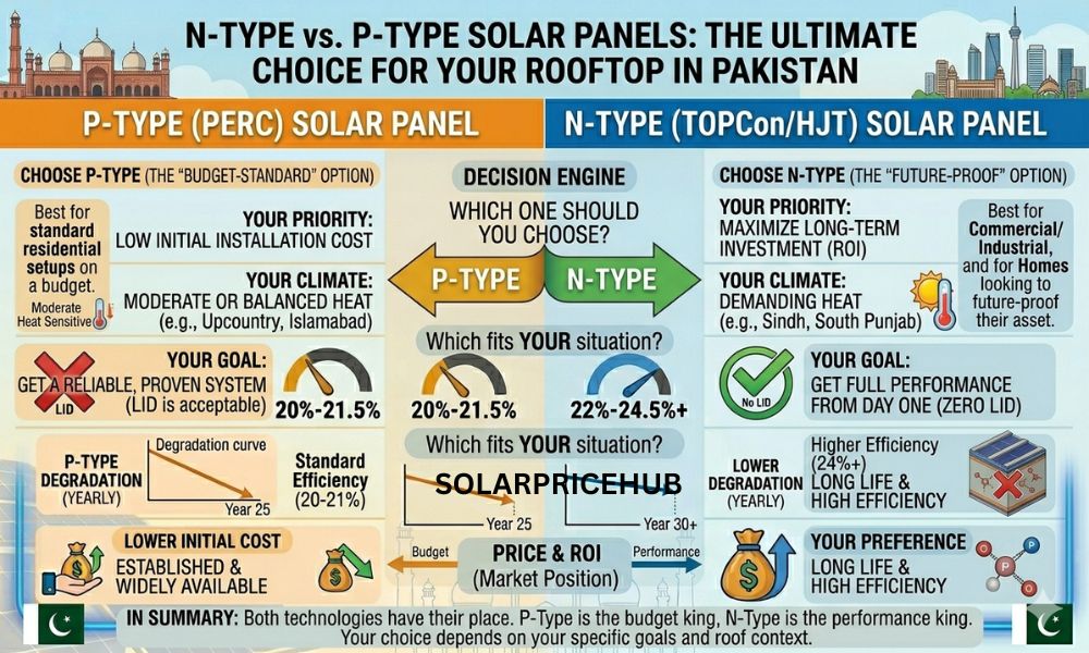 Which One Should YOU Choose, N-Type or P-Type in Pakistan?
