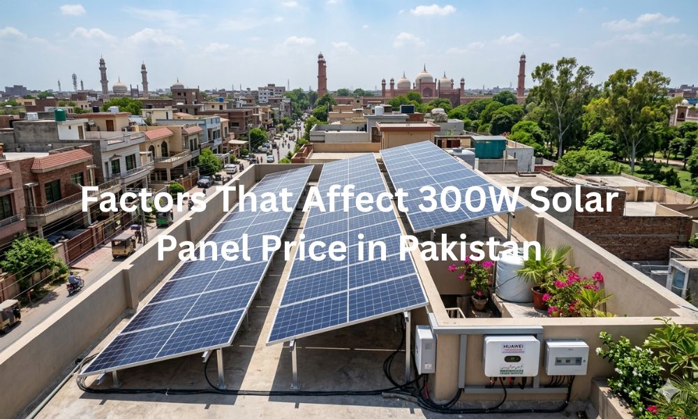 Factors That Affect 300W Solar Panel Price in Pakistan
