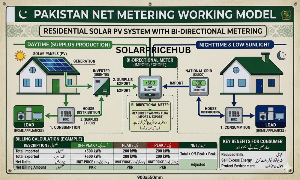 Net Metering Buyback Rate Rs 9.80 in Pakistan