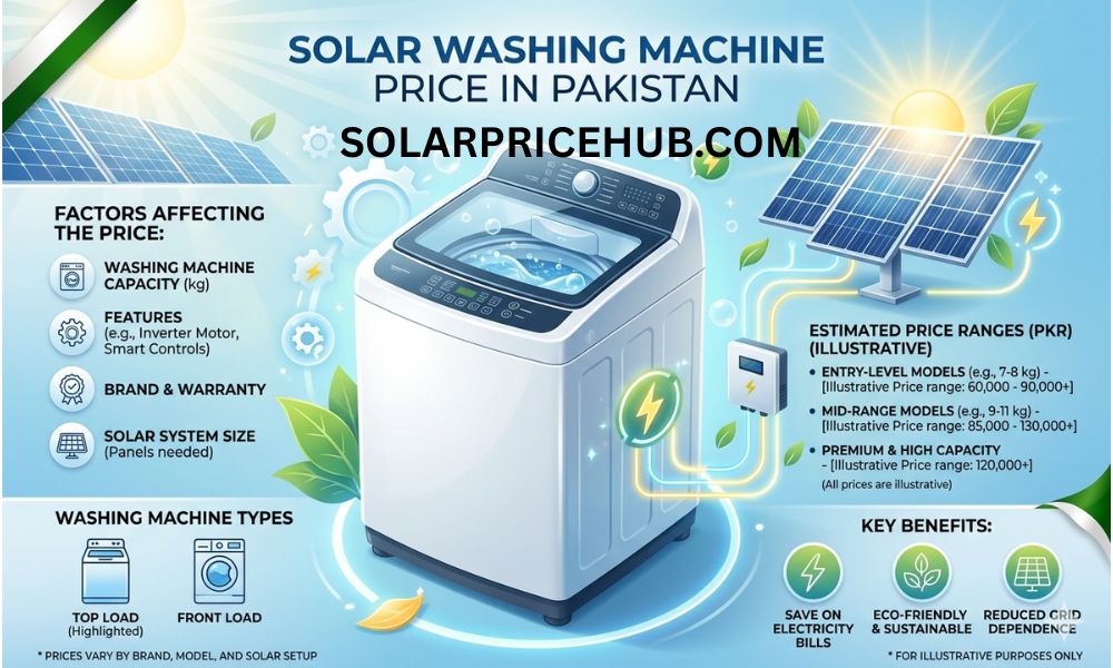 Solar Washing Machine Price in Pakistan