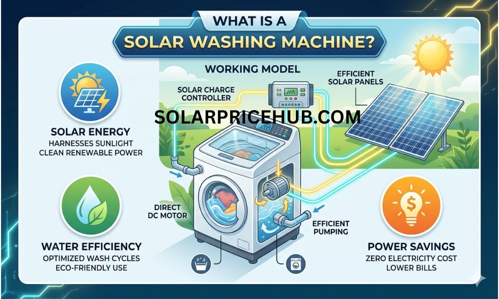 What is a Solar Washing Machine?