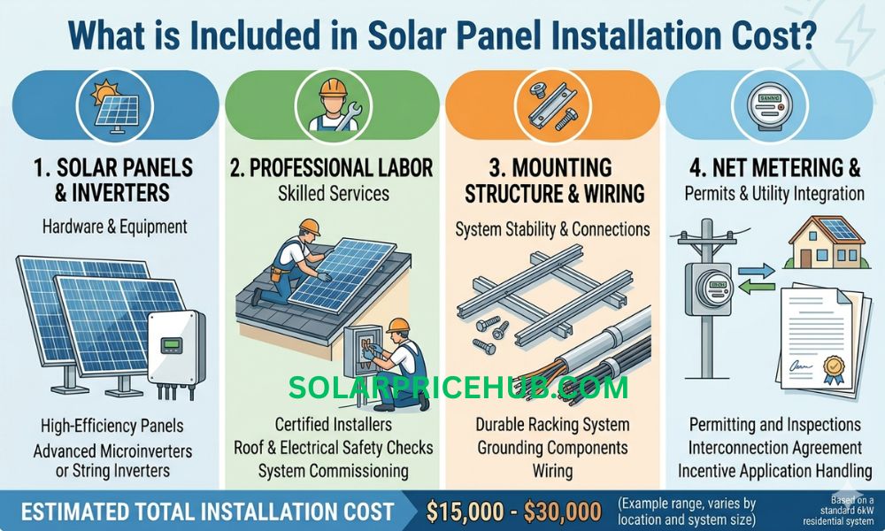 What is Included in Solar Panel Installation Cost?