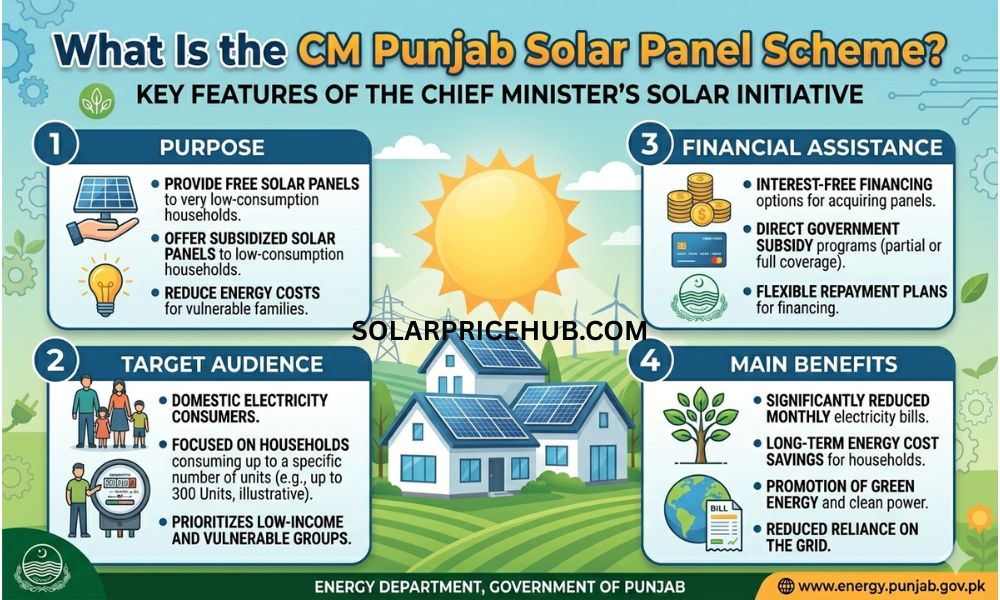 What Is the CM Punjab Solar Panel Scheme