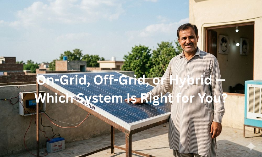 On-Grid, Off-Grid, or Hybrid — Which System Is Right for You?