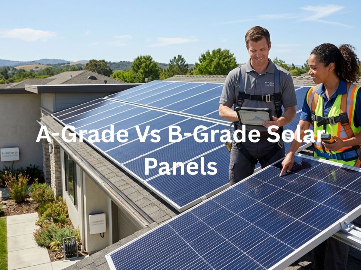 A-Grade Vs B-Grade Solar Panels in Pakistan