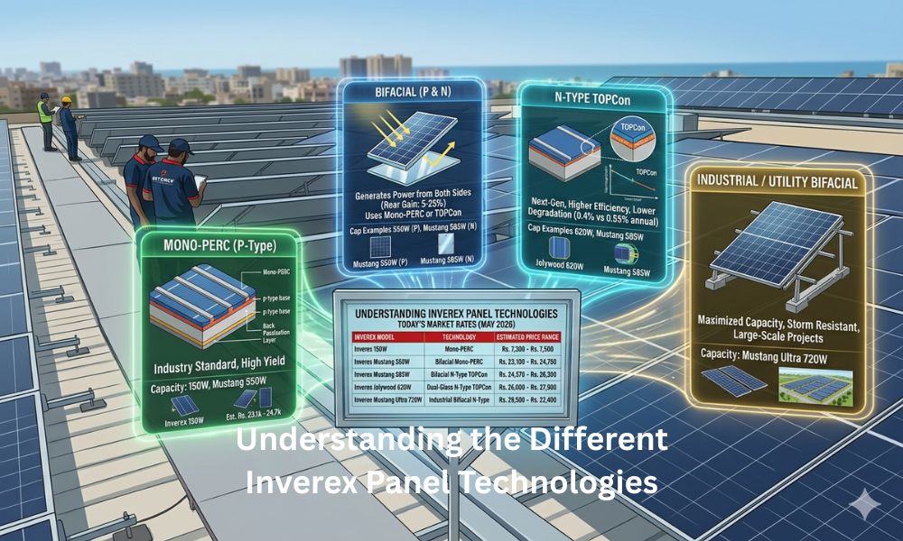 Understanding the Different Inverex Panel Technologies