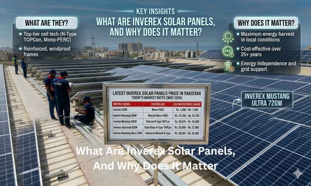 What Are Inverex Solar Panels, And Why Does It Matter