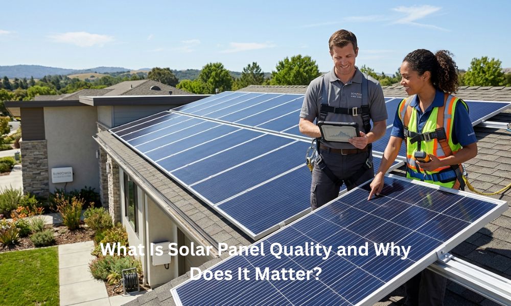 What Is Solar Panel Quality and Why Does It Matter?