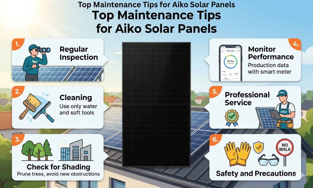 Top Maintenance Tips for Aiko Solar Panels