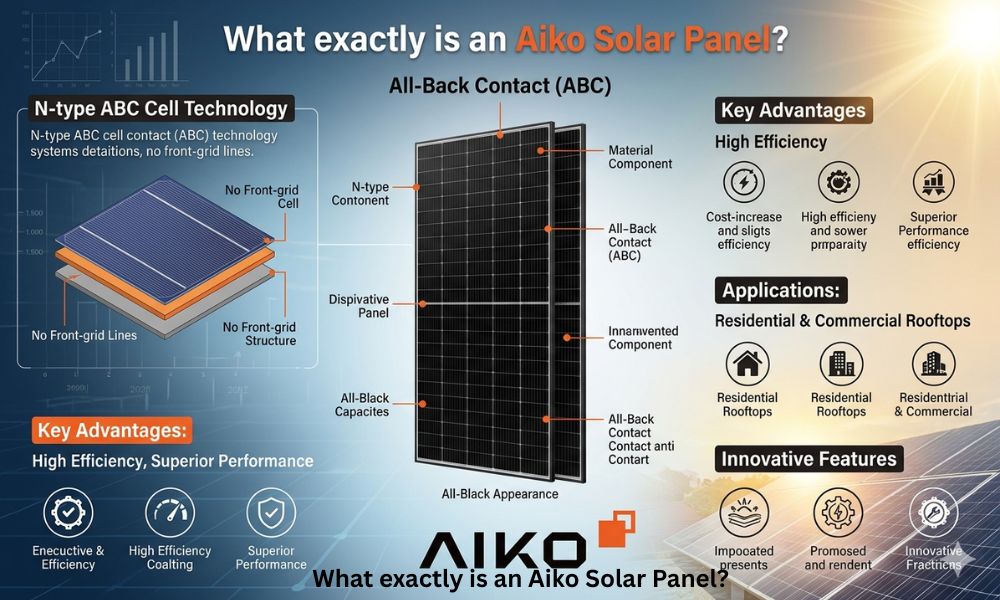 What exactly is an Aiko Solar Panel?