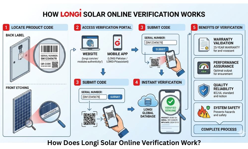How Does Longi Solar Online Verification Work?