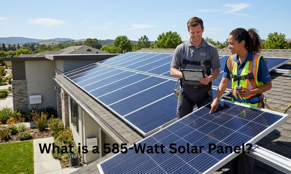 What is a 585-Watt Solar Panel?