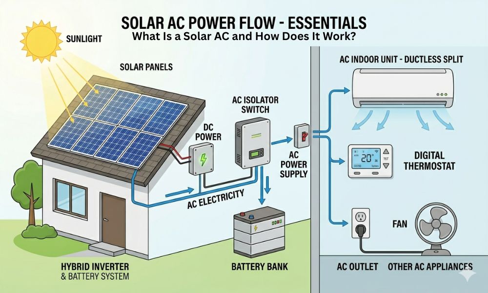 What Is a Solar AC and How Does It Work?