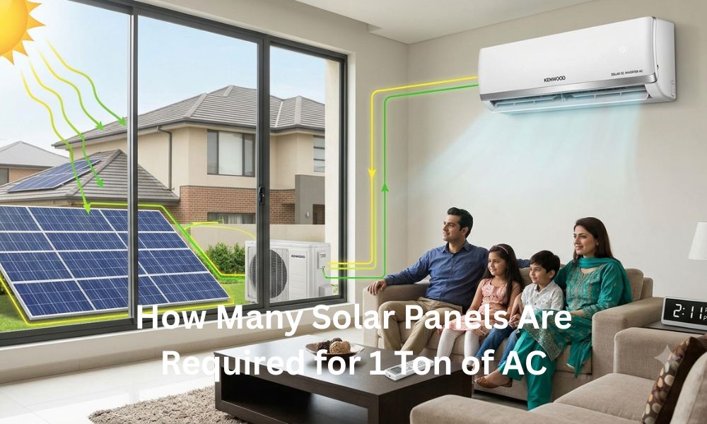 How Many Solar Panels Are Required for 1 Ton of AC