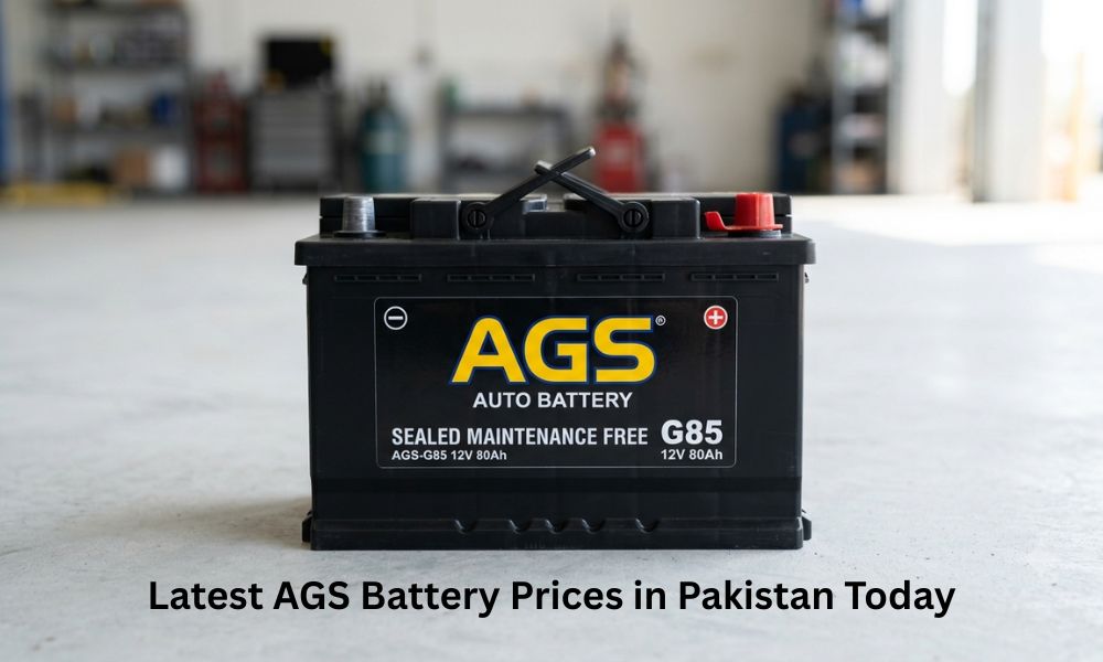 Latest AGS Battery Prices in Pakistan Today