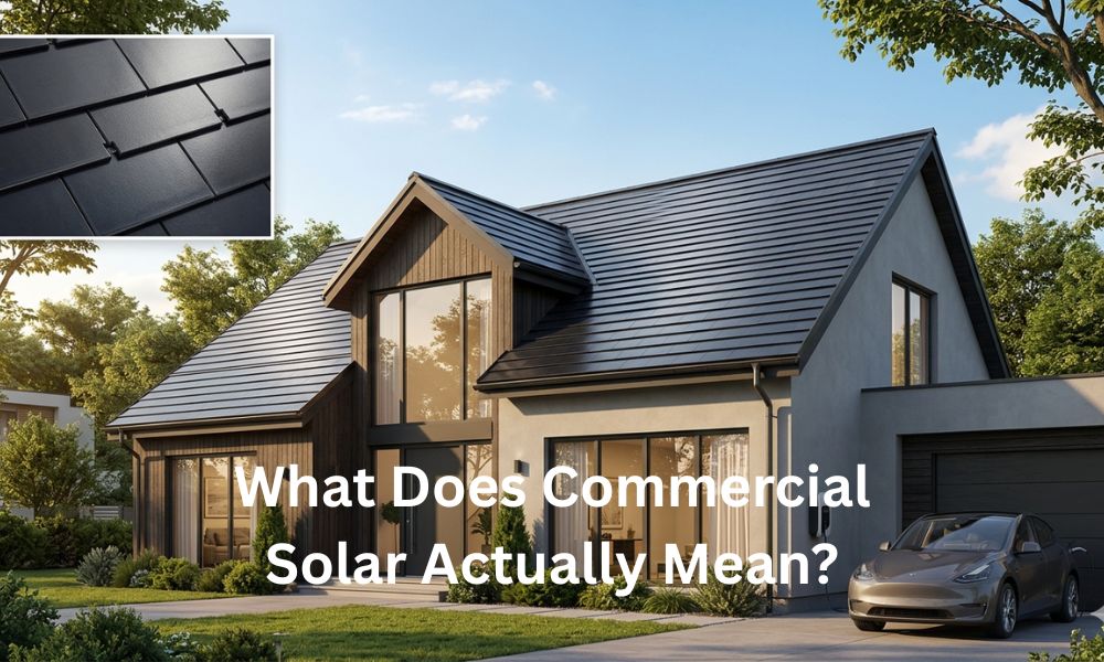 What Does Commercial Solar Actually Mean?